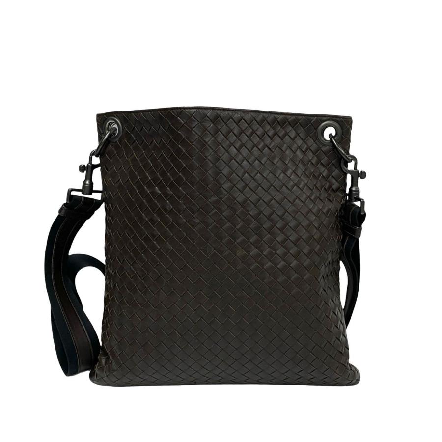 【美品】ボッテガヴェネタ　レザーショルダーバッグ　サコッシュ　3way 極 美品 BOTTEGA VENETA ボッテガヴェネタ イントレチャート レザー 本