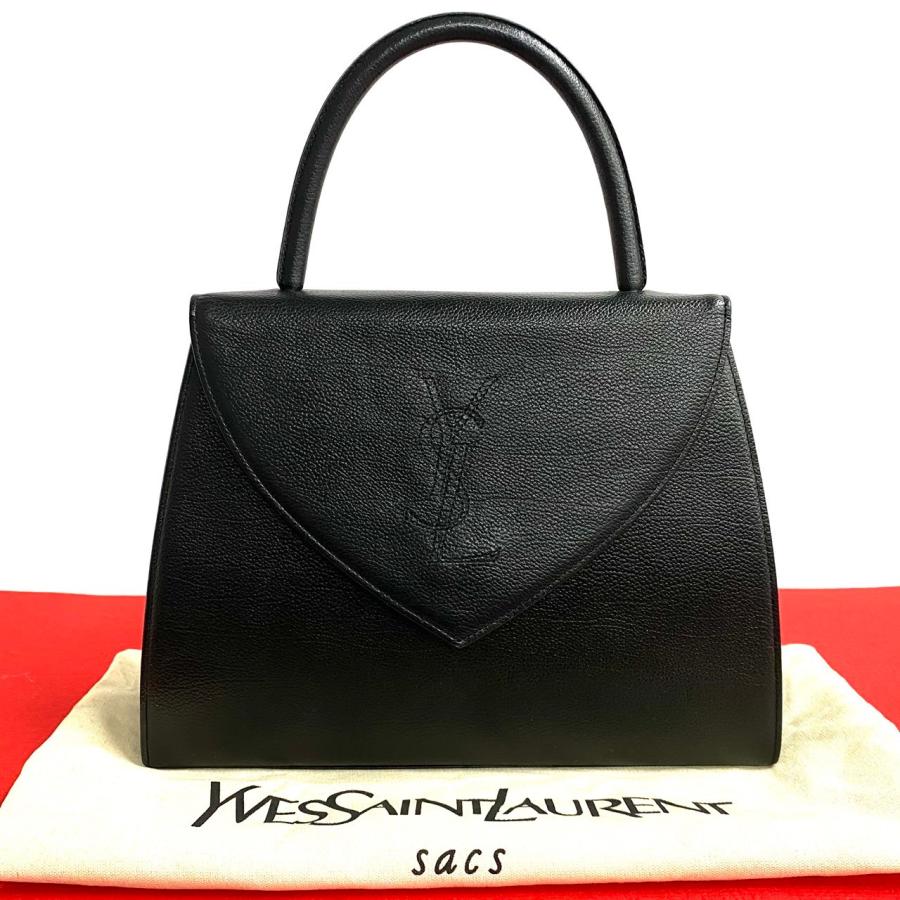 Yves Saint Laurent 極 美品 袋付き YVES SAINT LAURENT イヴ・サン 