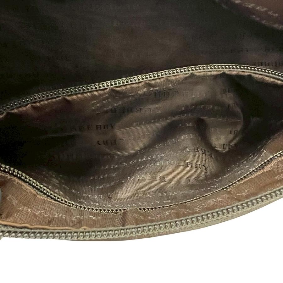 BURBERRY（バーバリー） 極 美品 ノバチェック 柄 レザー 本革