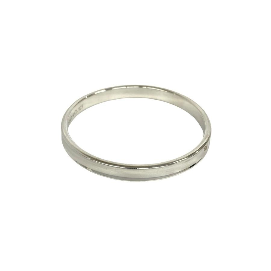 箱付☆ ティファニー ノーツ ナロー バングル ブレスレット シルバー 925 TIFFANY&Co.（ティファニー） 極 美品 箱 袋付 ヴィンテージ ナロー
