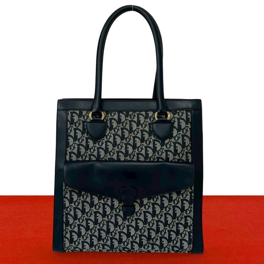 極 美品 Christian Dior クリスチャン ディオール トロッター 柄 