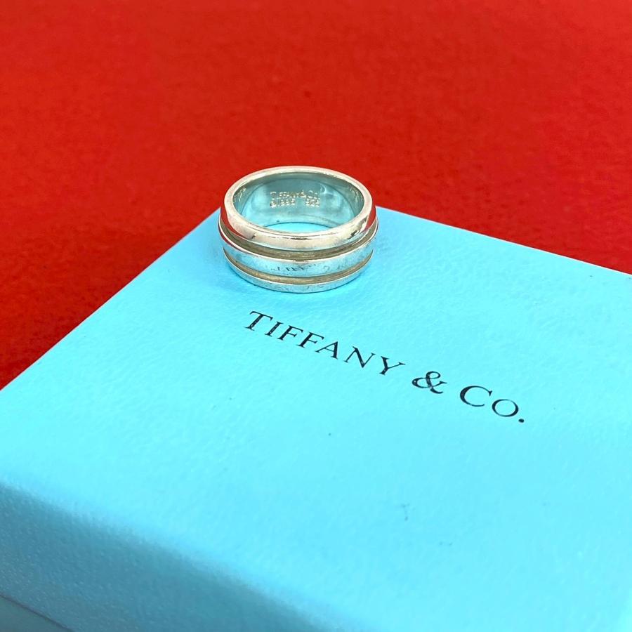 【美品】ティファニー グルーブドダブルライン ブレスレット シルバー925 TIFFANY&Co.（ティファニー） 極 美品 ヴィンテージ グルーブ ド