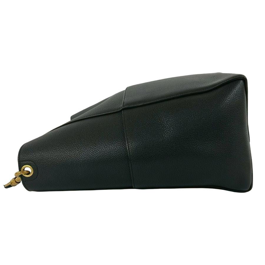 CELINE（セリーヌ） 極 美品 サングルバケット ロゴ レザー 本革 セミ