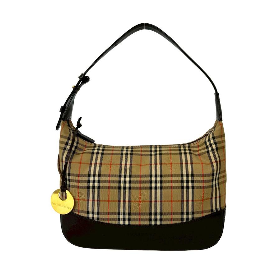 BURBERRY（バーバリー） 極 美品 ロゴ ノバチェック 柄 キャンバス