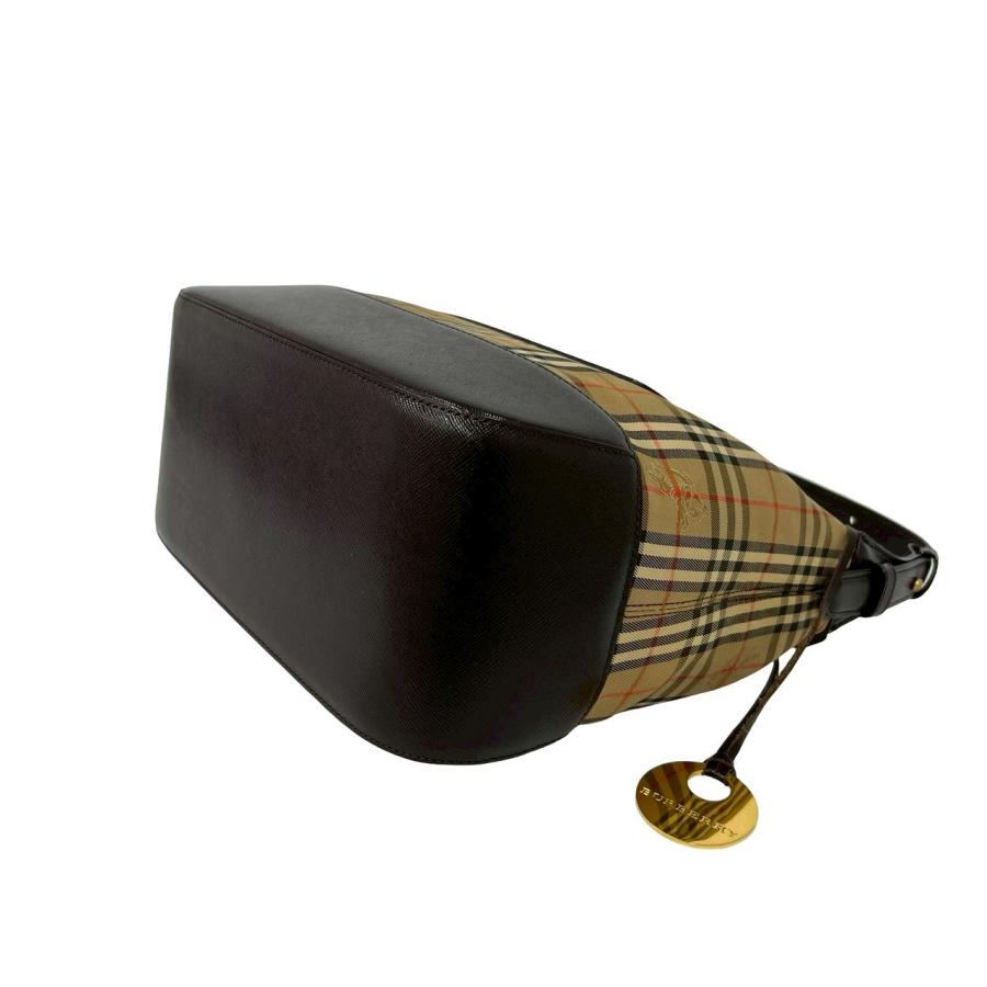 BURBERRY（バーバリー） 極 美品 ロゴ ノバチェック 柄 キャンバス