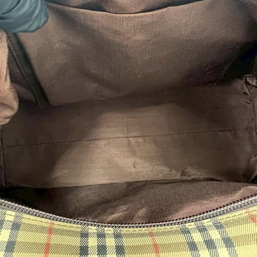 BURBERRY（バーバリー） 極 美品 ロゴ ノバチェック 柄 キャンバス