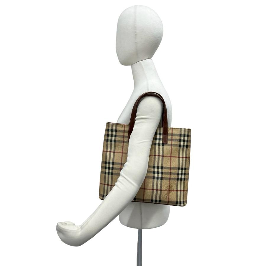 BURBERRY（バーバリー） 極 美品 ノバチェック 柄 レザー 本革