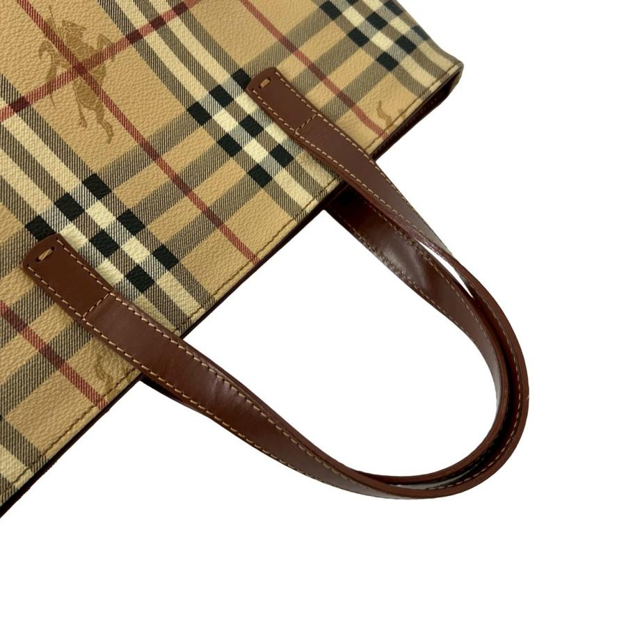 BURBERRY（バーバリー） 極 美品 ノバチェック 柄 レザー 本革