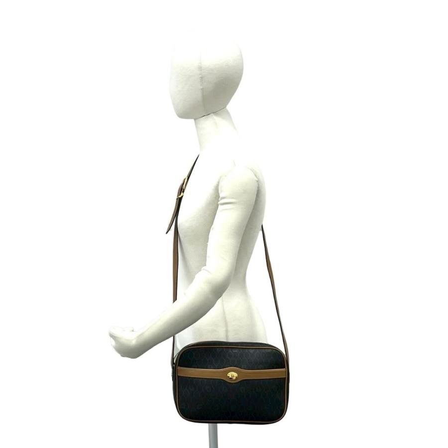 極 美品 Christian Dior ディオール ヴィンテージ ハニカム 柄 ロゴ