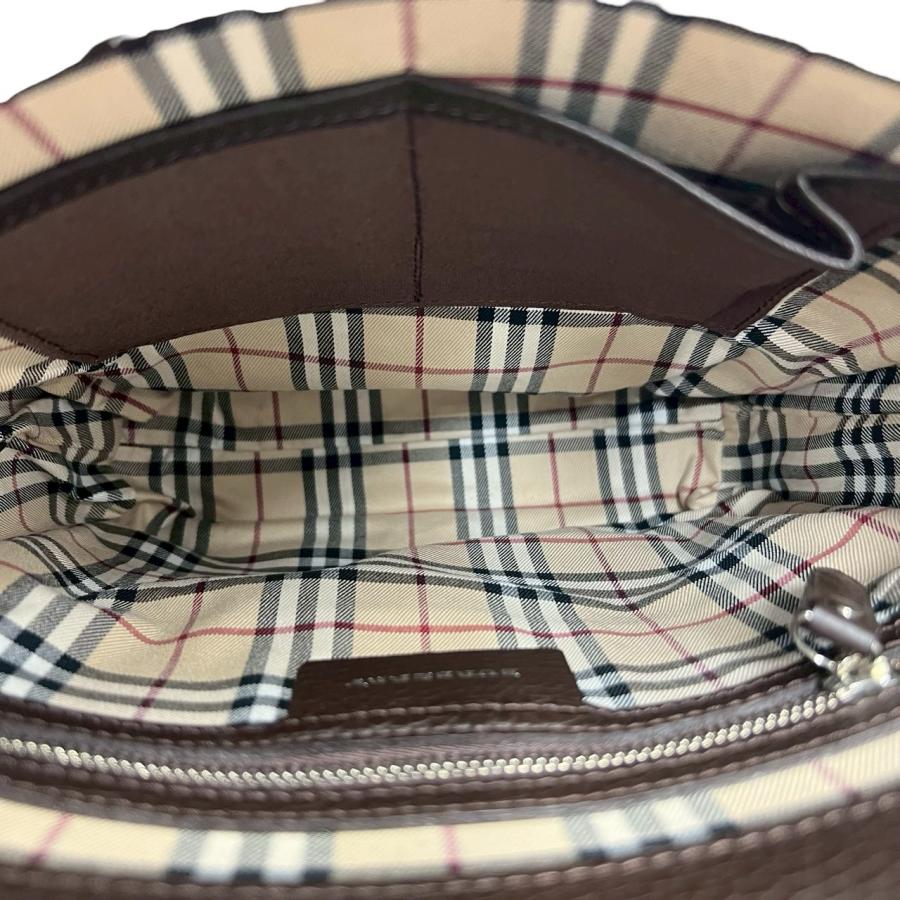 BURBERRY（バーバリー） 未使用保管品 ロゴ 刻印 ノバチェック 柄