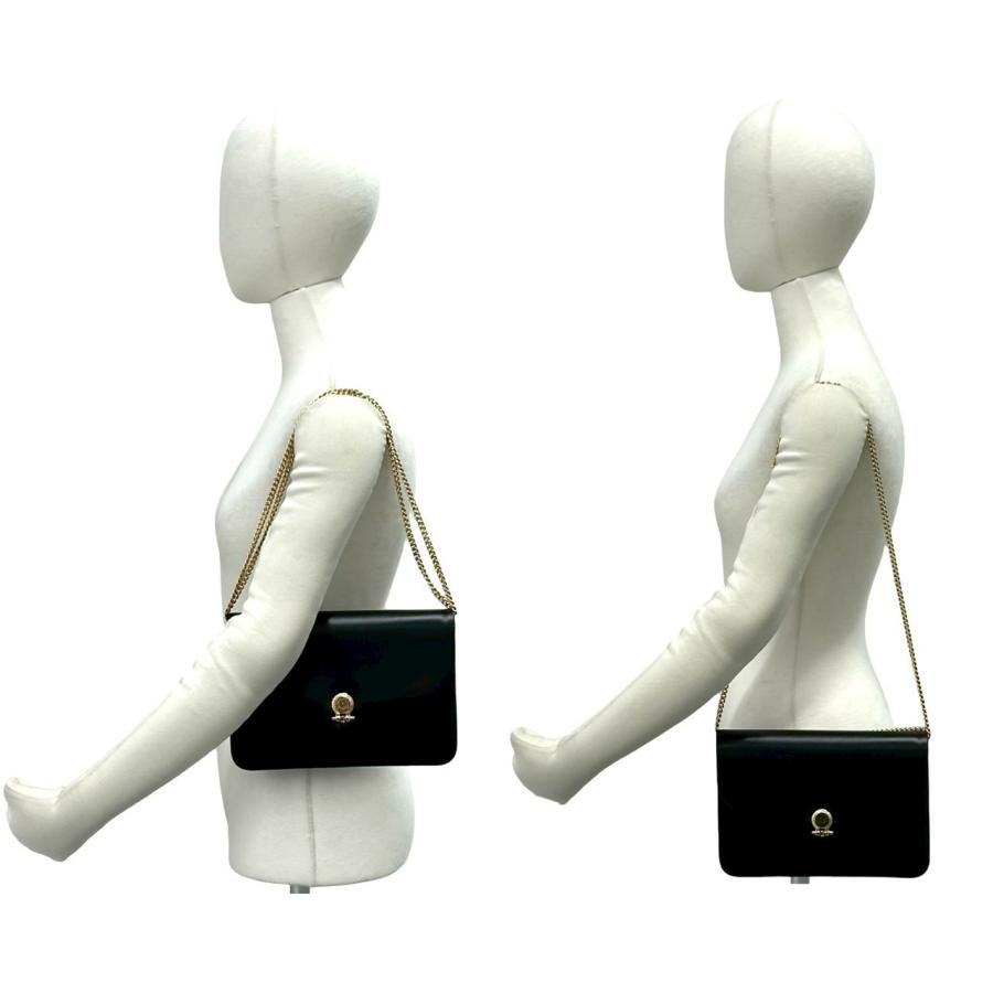 極 美品 Christian Dior ディオール ヴィンテージ ロゴ 金具 レザー 本
