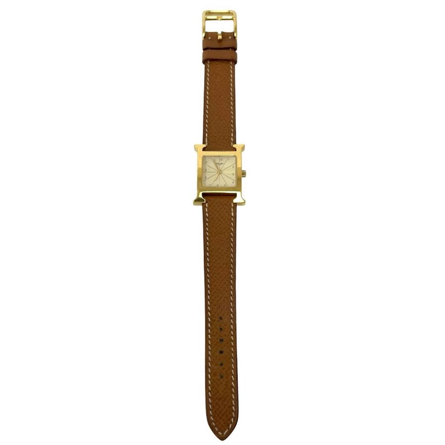 HERMES（エルメス） 稼働品 極 美品 Hウォッチ GP ヴォーエプソン 