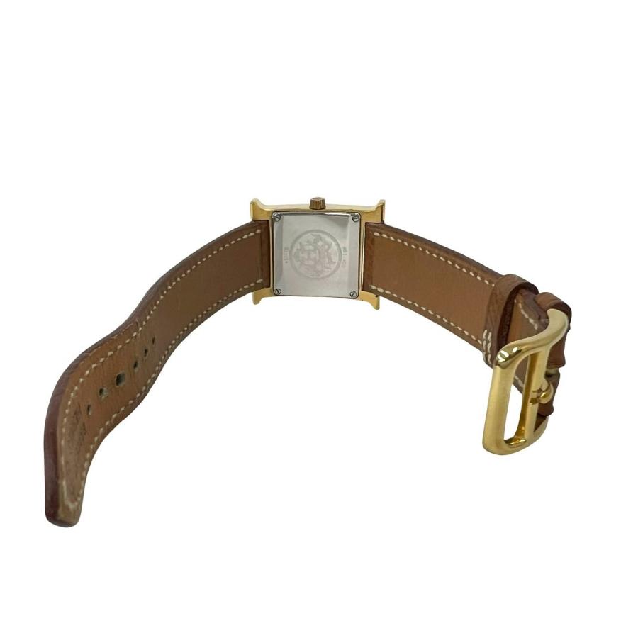 HERMES（エルメス） 稼働品 極 美品 Hウォッチ GP ヴォーエプソン 