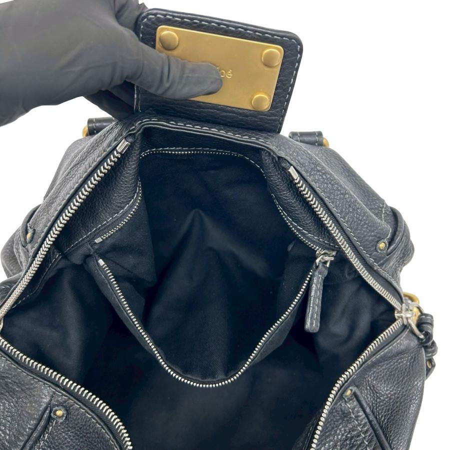 Chloe（クロエ） 極 美品 希少品 パドロック 鍵付 パディントン ロゴ