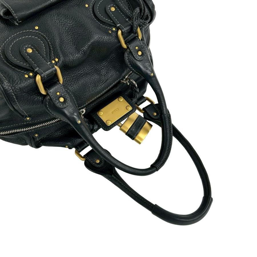 Chloe（クロエ） 極 美品 希少品 パドロック 鍵付 パディントン ロゴ