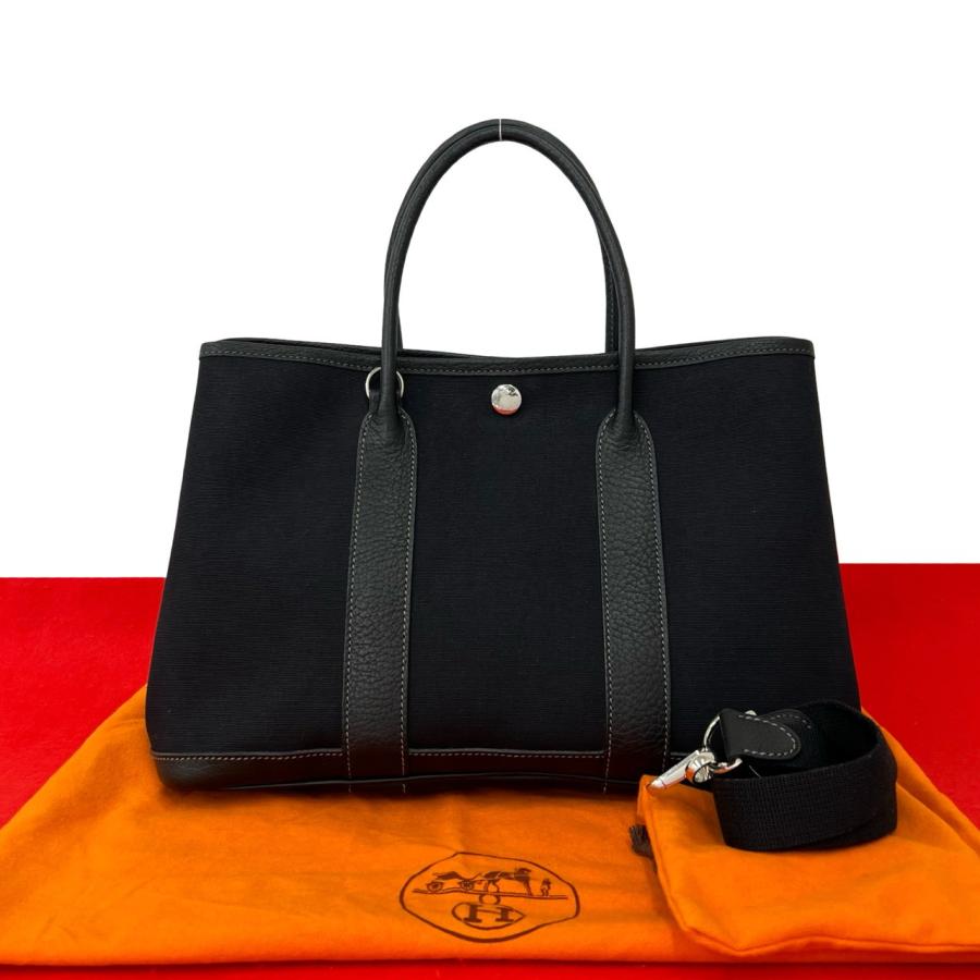 HERMES（エルメス） 極 美品 袋付き □I 刻印 ガーデンパーティ TPM 