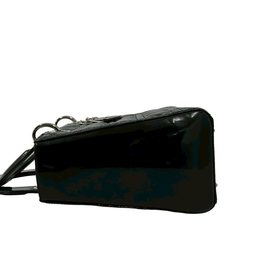極 美品 Christian Dior ディオール レディディオール カナージュ 