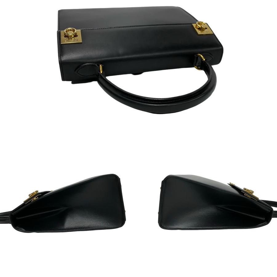 CELINE（セリーヌ） 極 美品 ヴィンテージ ロゴ リング金具 カーフ