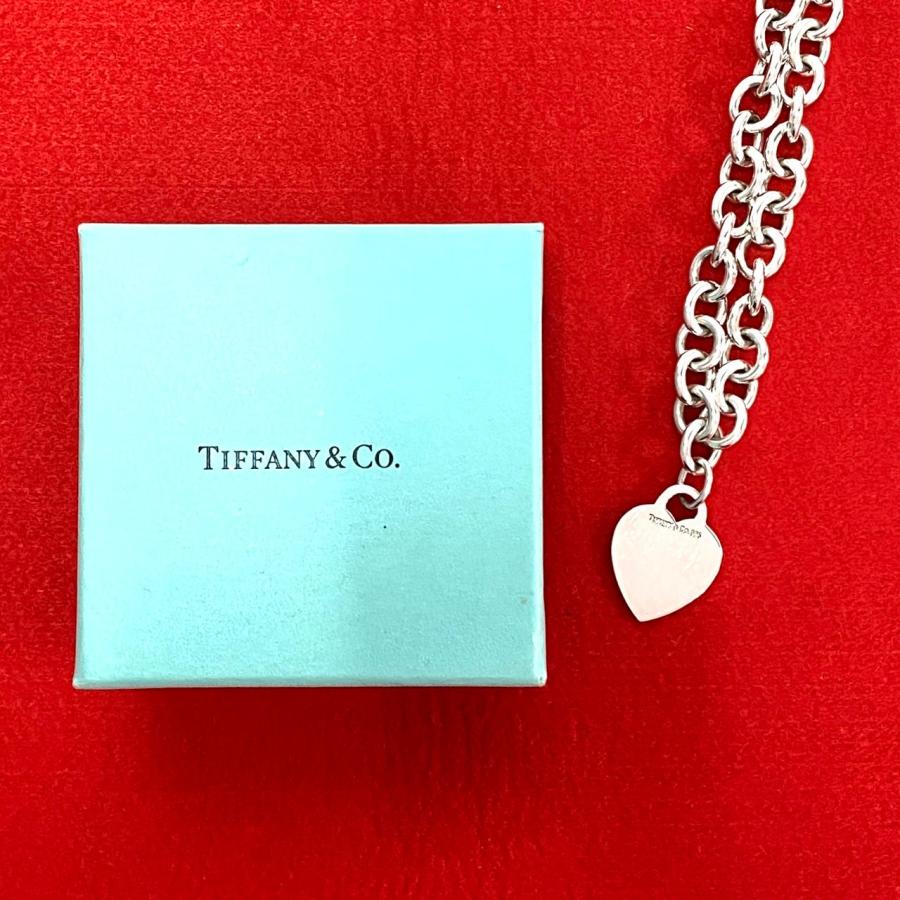 TIFFANY&Co.（ティファニー） 極 美品 ハートタグ ネックレス シルバー