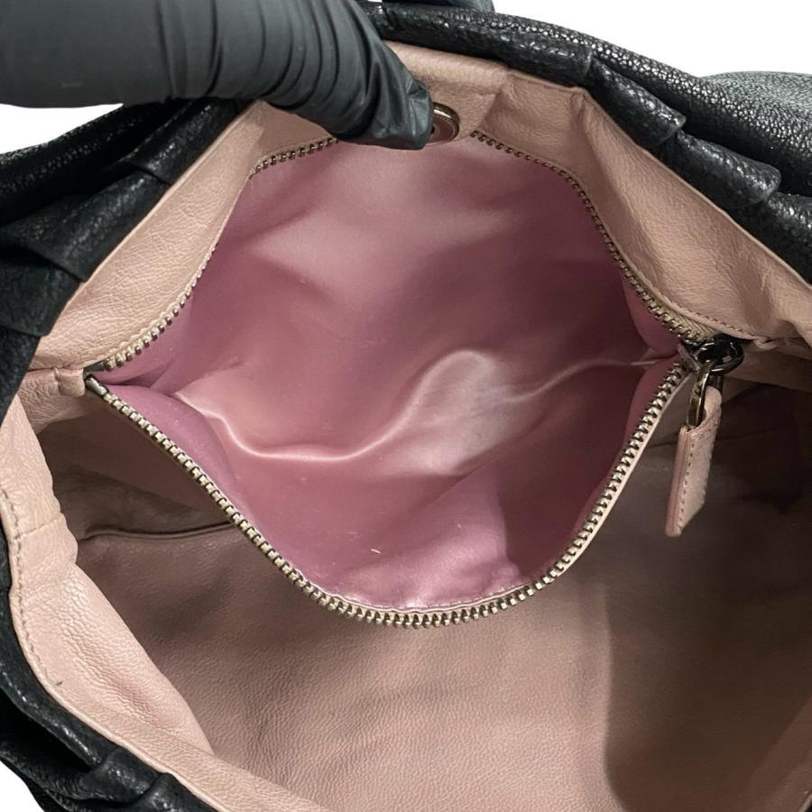 PRADA（プラダ） 極 美品 カード有り 希少品 ロゴ金具 レザー 本革
