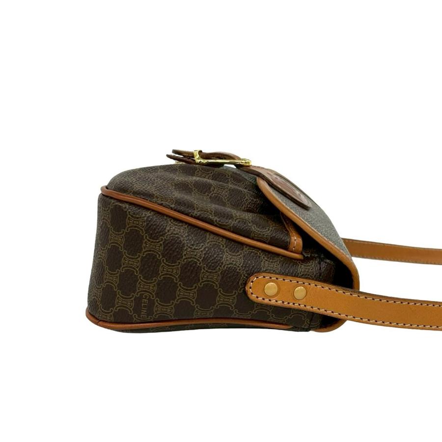 CELINE（セリーヌ） 極 美品 ヴィンテージ マカダム ブラゾン ロゴ 柄