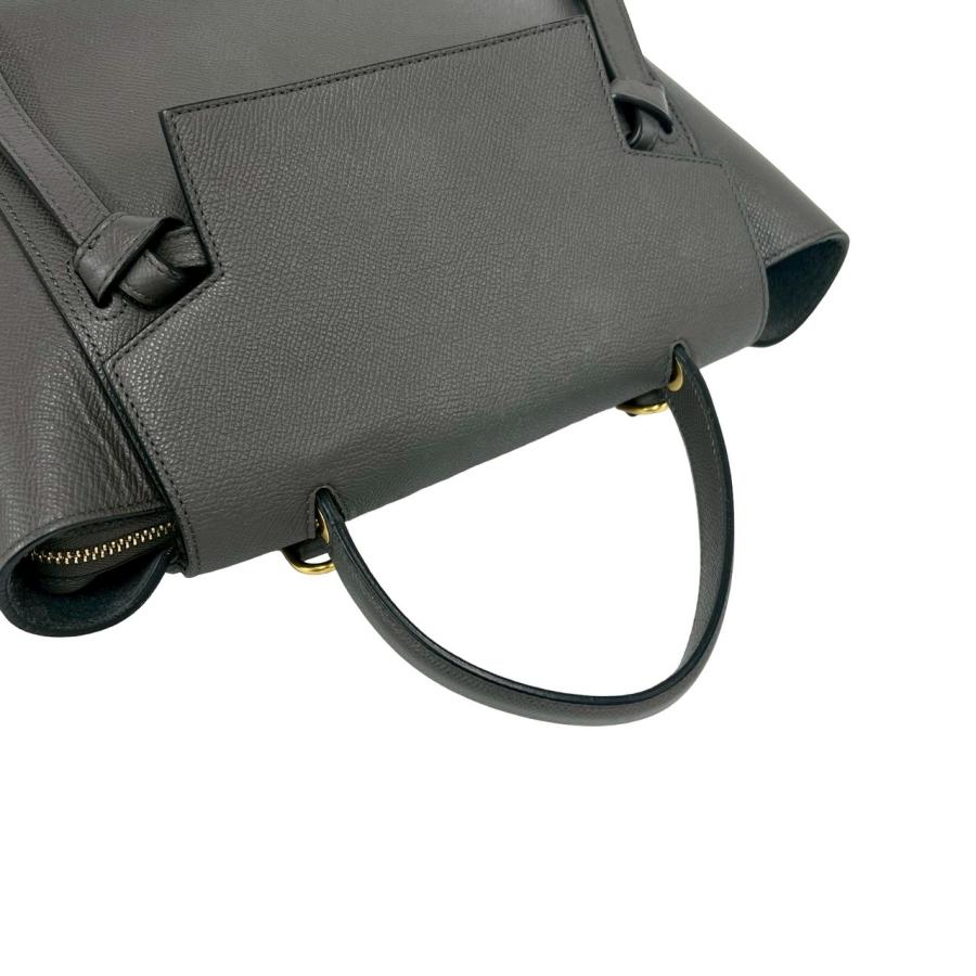 CELINE（セリーヌ） 極 美品 ベルトバッグ マイクロ レザー 本革 2way 