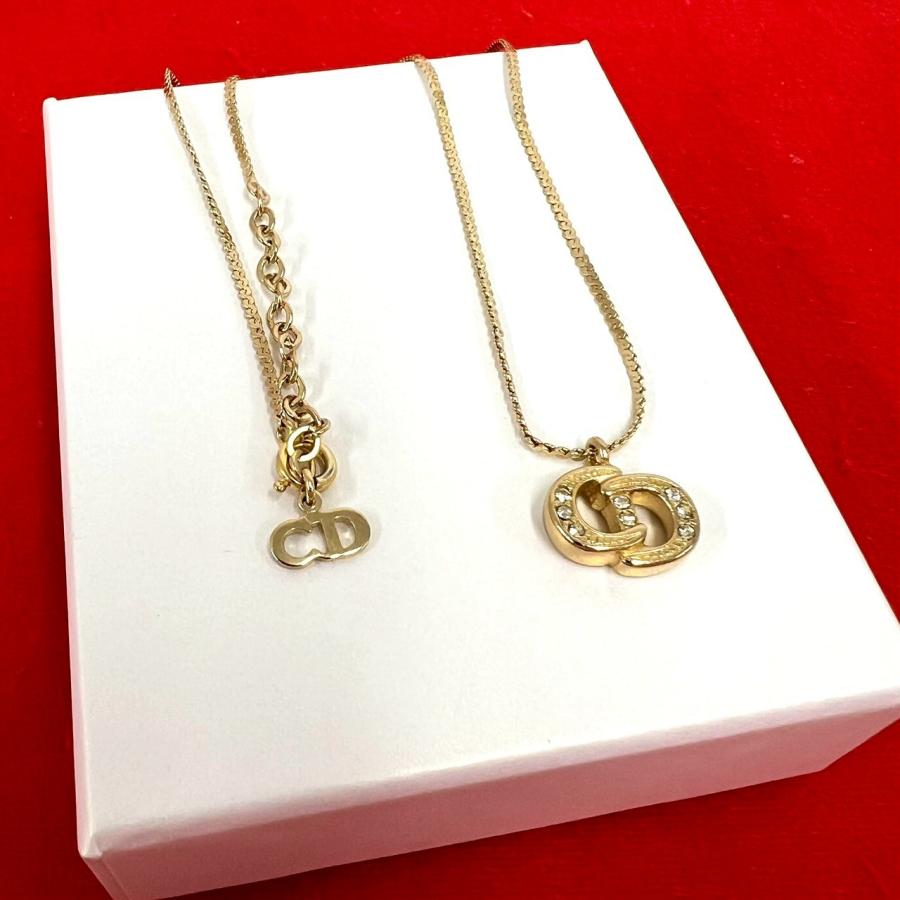 極 美品 Christian Dior クリスチャンディオール CD ロゴ GP