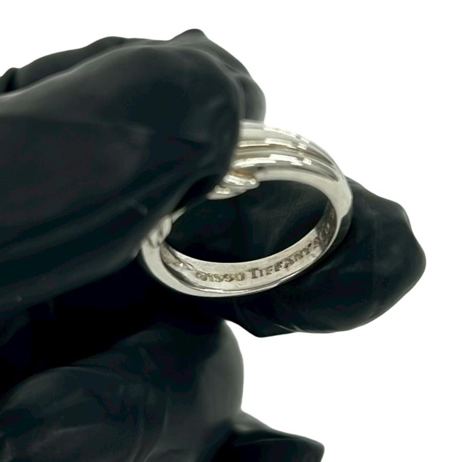 TIFFANY ティファニー シグネットリング シルバー925 9.5号 中古品 TIFFANY&Co.（ティファニー） 極 美品 ヴィンテージ シグネチャー