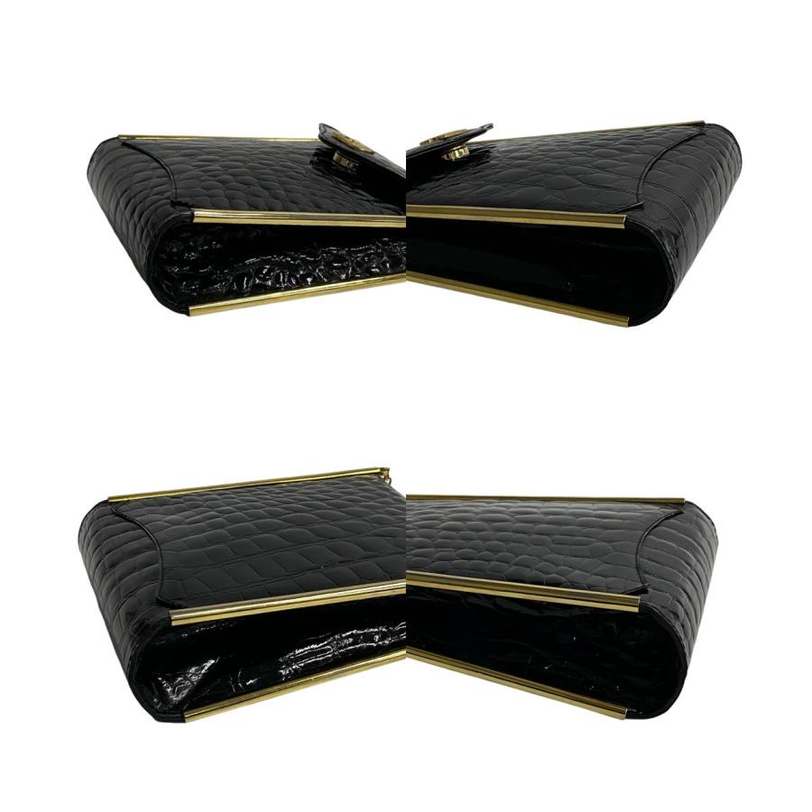 CELINE（セリーヌ） 極 美品 ヴィンテージ 馬車金具 エンボス レザー