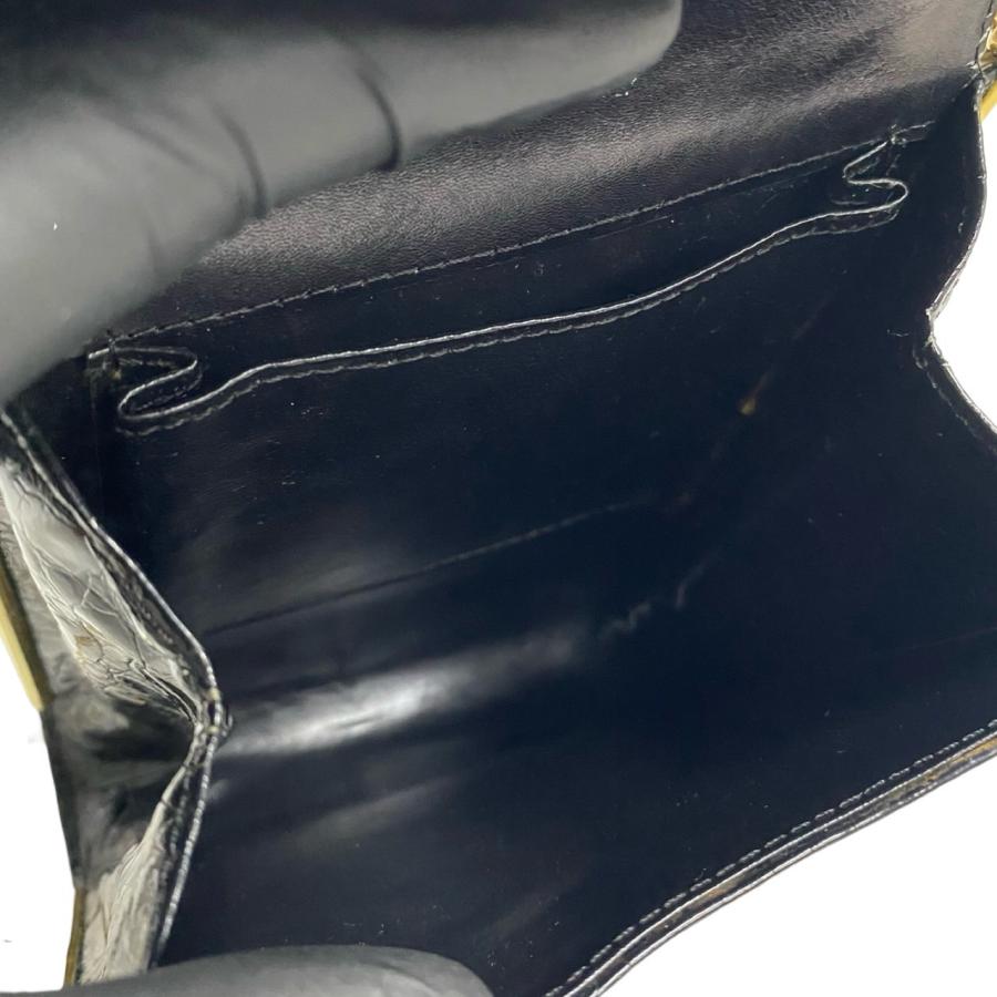 CELINE（セリーヌ） 極 美品 ヴィンテージ 馬車金具 エンボス レザー