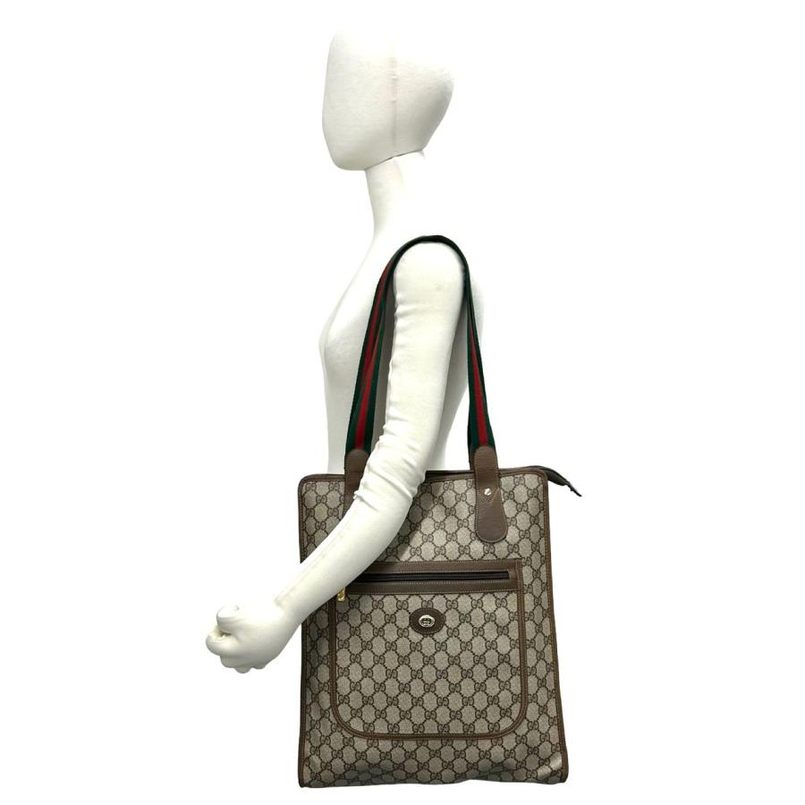 極美品✨️グッチ　トートバッグ　オールドグッチ　シェリーライン GUCCI（グッチ） 極 美品 オールドグッチ ヴィンテージ シェリーライン