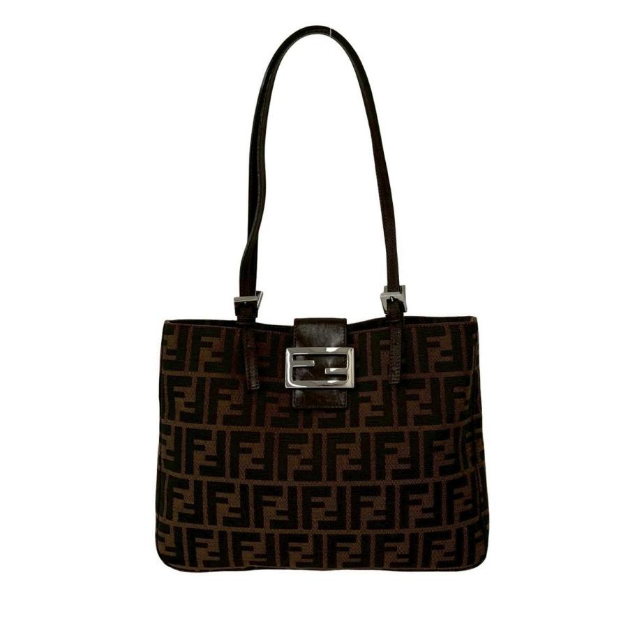 FENDI（フェンディ） 極 美品 ヴィンテージ ズッカ FF 柄 キャンバス