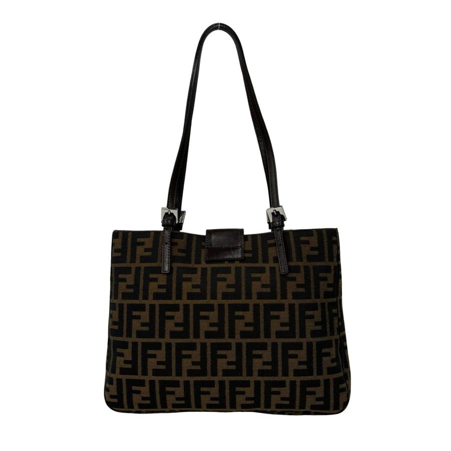 FENDI（フェンディ） 極 美品 ヴィンテージ ズッカ FF 柄 キャンバス