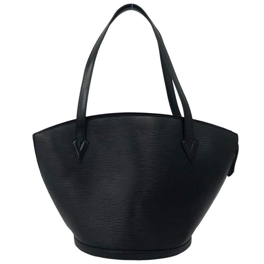 ルイヴィトン　サンジャック　エピ　ブラック　レザー　トートバッグ　ショルダー LOUIS VUITTON（ルイ・ヴィトン） 極 美品 サンジャック ショッピング