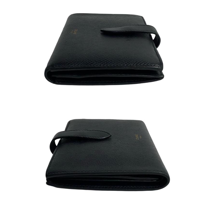 CELINE 極 美品 セリーヌ スモール ストラップ ウォレット CELINE 極 美品 セリーヌ スモール ストラップ ウォレット