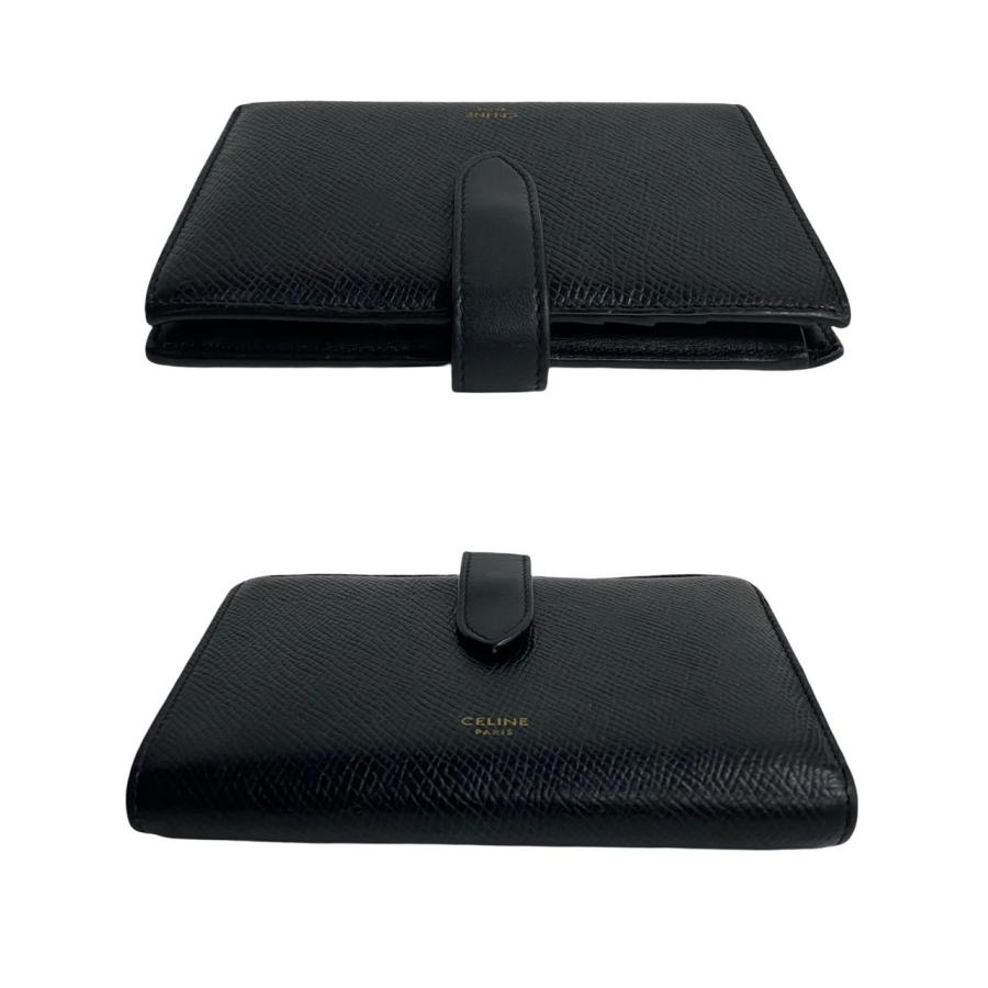CELINE 極 美品 セリーヌ スモール ストラップ ウォレット CELINE 極 美品 セリーヌ スモール ストラップ ウォレット