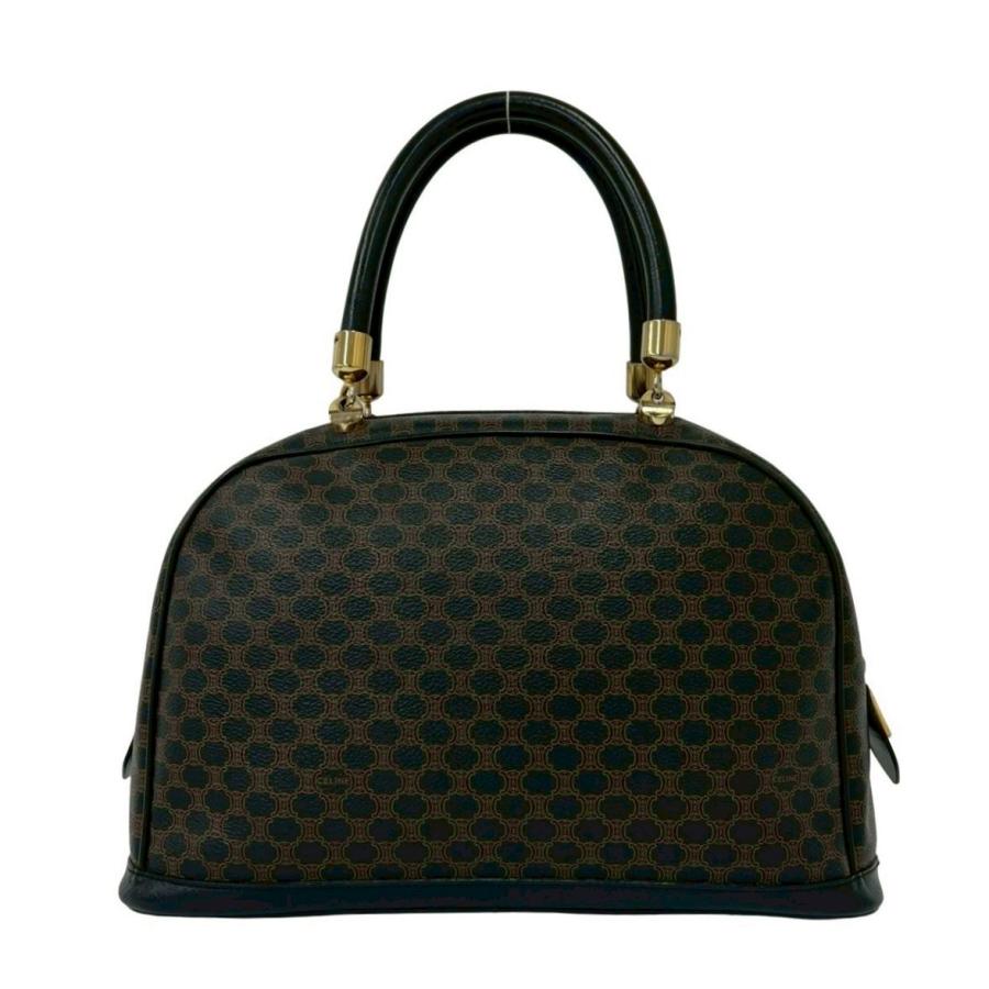 CELINE（セリーヌ） 極 美品 ヴィンテージ マカダム ブラゾン ロゴ 柄