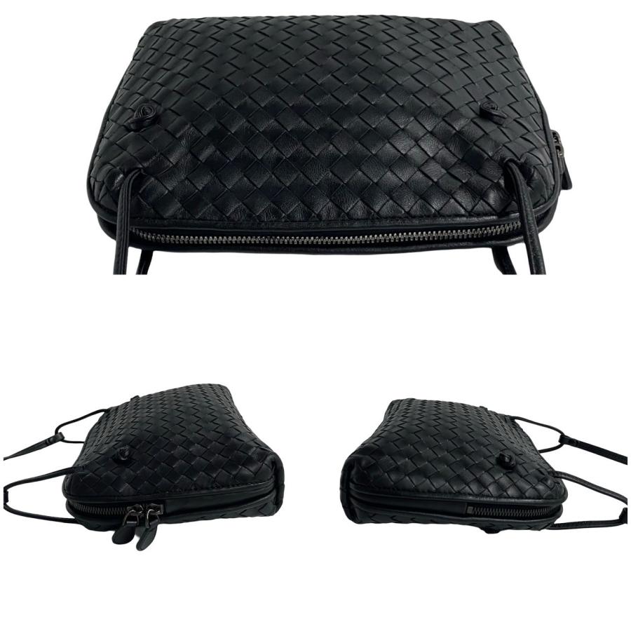 ✨美品 BOTTEGAVENETA ボッテガヴェネタ イントレチャート ブラック 極 美品 袋付き BOTTEGA VENETA ボッテガヴェネタ イントレ