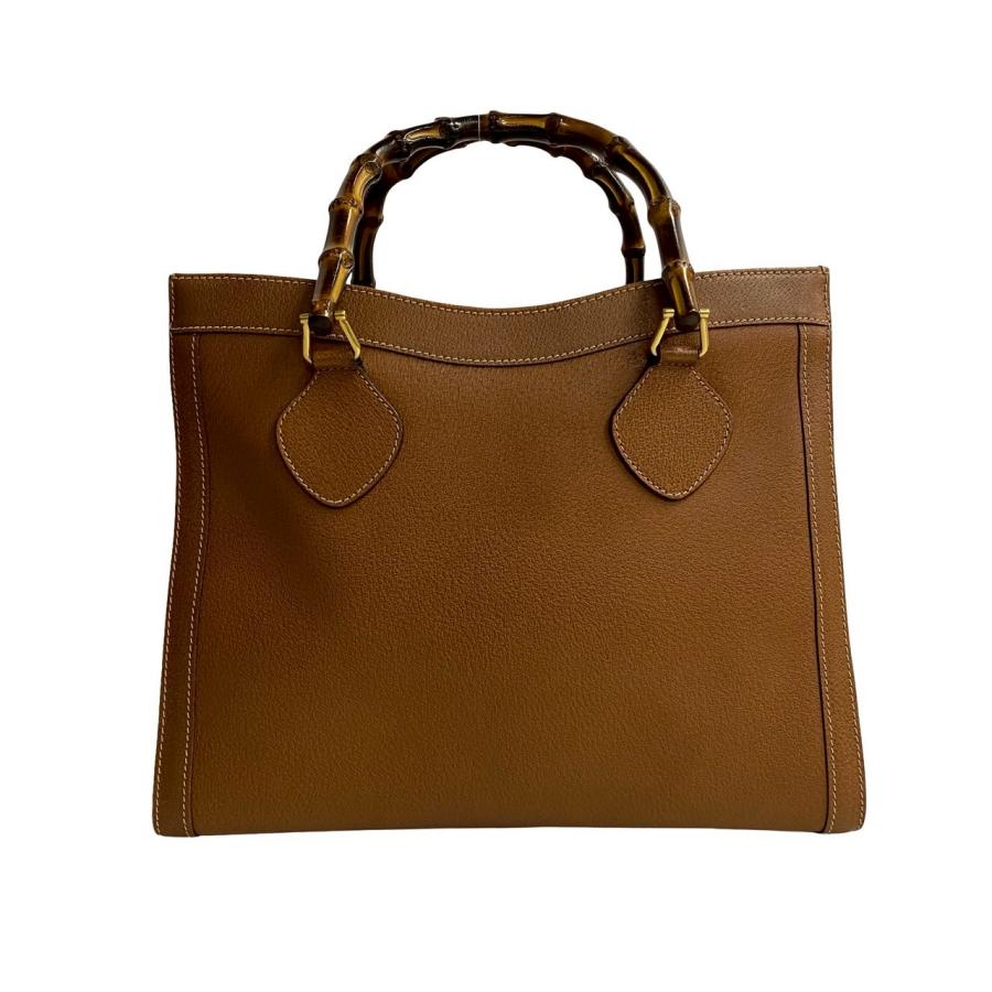 【正規品】GUCCI トートバッグ ブラウン ヴィンテージ GUCCI（グッチ） 極 美品 袋付き 希少品 オールドグッチ ヴィンテージ