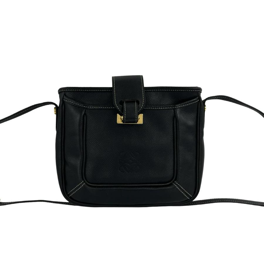 LOEWE（ロエベ） 極 美品 希少品 ヴィンテージ アナグラム レザー 本革 