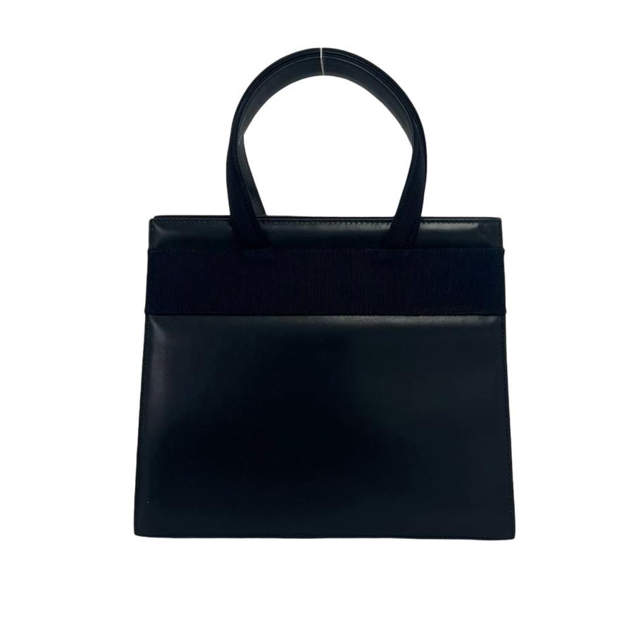 極美品✨サルバトーレフェラガモ ヴァラ リボン A4 肩掛け トートバッグ 紺 極 美品 袋付き Salvatore Ferragamo サルヴァトーレフェラガモ ヴァラ