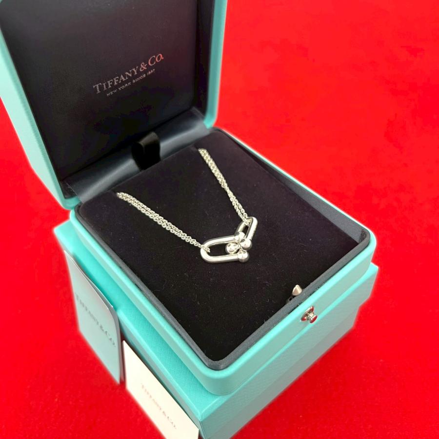 TIFFANY&Co.（ティファニー） 極 美品 箱付き ハードウェア ダブル
