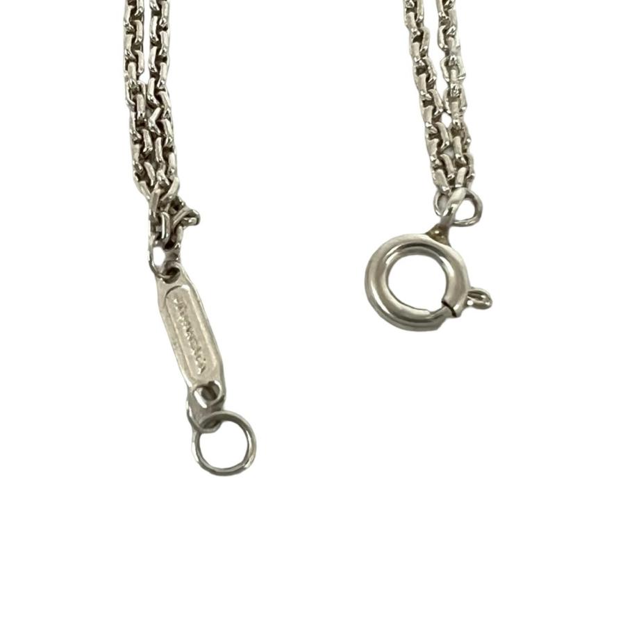 【美品】Tiffany & Co. X ネックレス シルバー　箱　専用ポーチ付き TIFFANY&Co.（ティファニー） 極 美品 箱付き ハードウェア ダブル