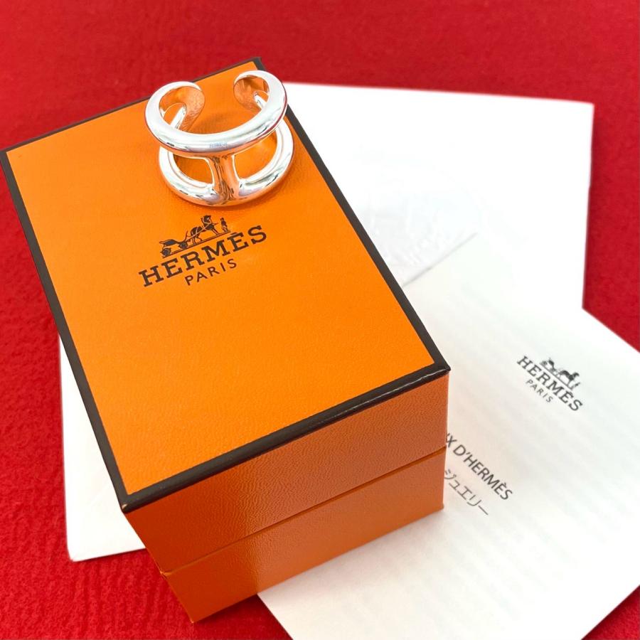 HERMES（エルメス） 極 美品 希少品 保存箱付 オスモズ GM リング
