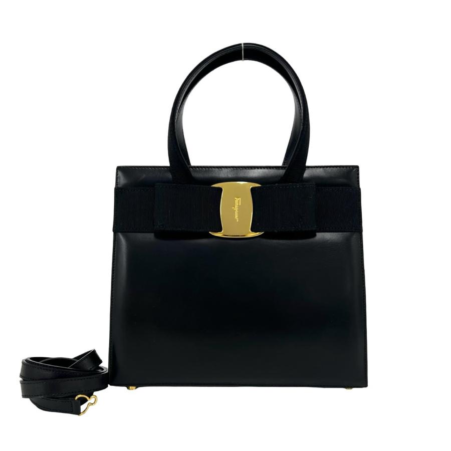 極 美品 箱 袋付 Salvatore Ferragamo サルヴァトーレフェラガモ