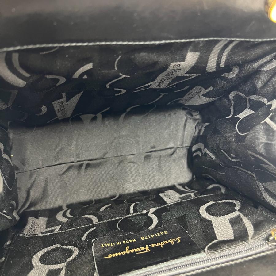 極 美品 箱 袋付 Salvatore Ferragamo サルヴァトーレフェラガモ