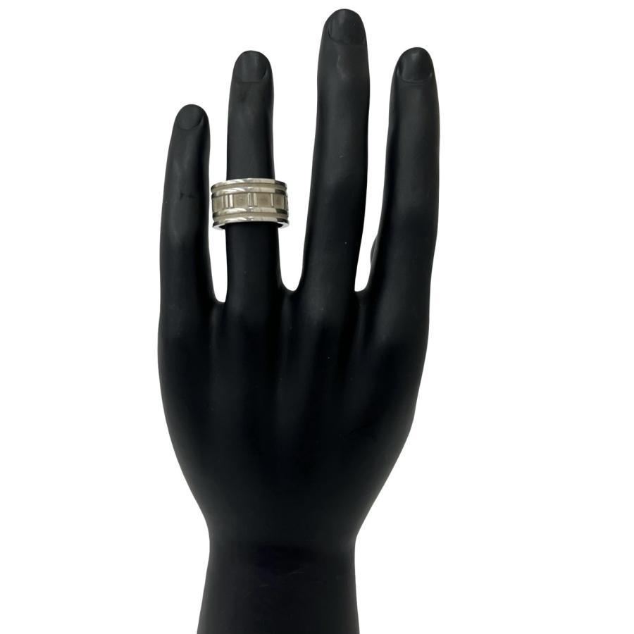TIFFANY ティファニー アトラス リング シルバー 925 希少 18号 TIFFANY&Co.（ティファニー） 極 美品 アトラス ワイド リング
