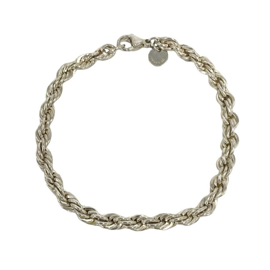 【美品】ティファニー ツイストロープチェーン コンビ ブレスレット TIFFANY&Co.（ティファニー） 極 美品 ヴィンテージ ツイストロープ