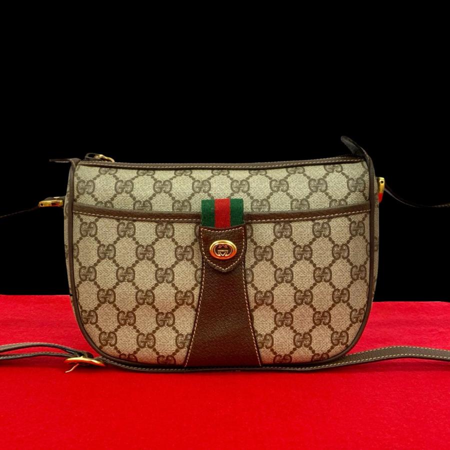 GUCCI 極 美品 グッチ オールドグッチ ヴィンテージ シェリー