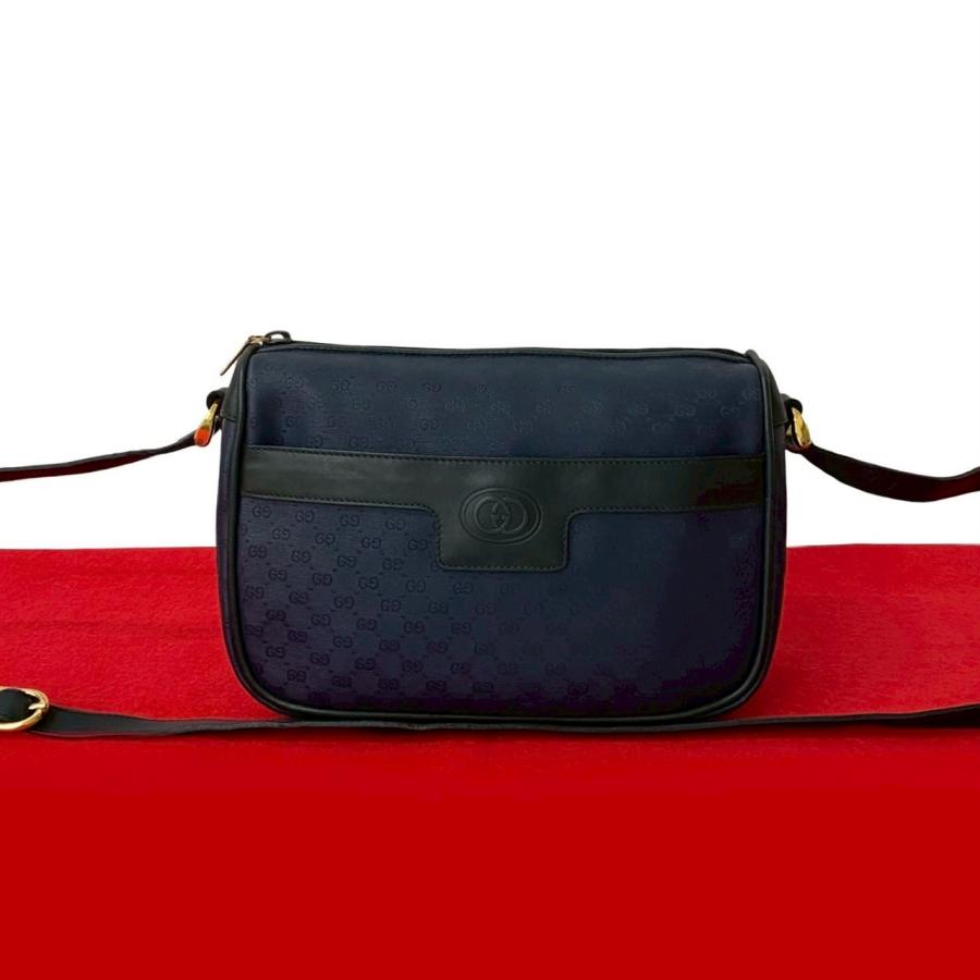 GUCCI 極 美品 グッチ オールドグッチ ヴィンテージ マイクロ GG